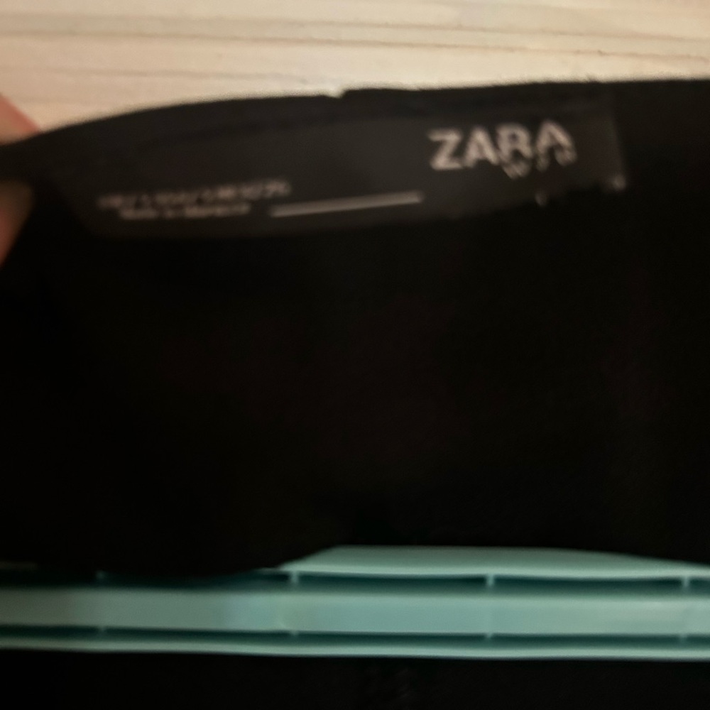 Zara Elegant Black Apparel